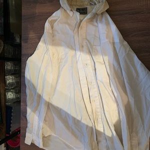 Long sleeve white dress shirt medium
